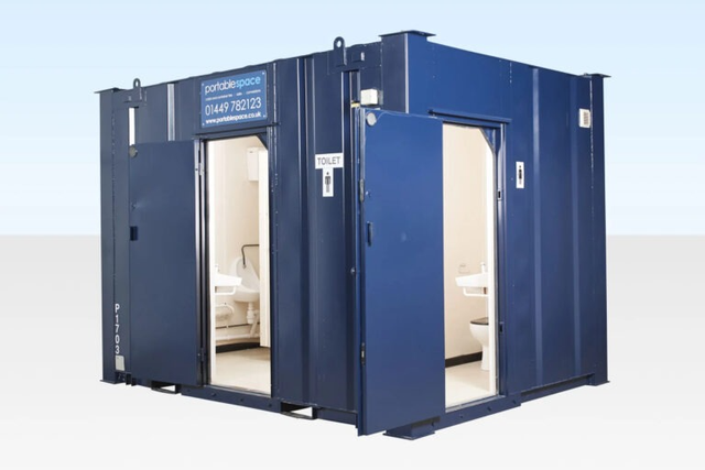 Jackleg Cabins / 12Ft x 9Ft 2+1 Jackleg Toilet Cabin - Image 4