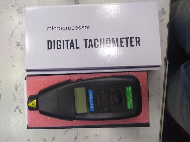 Mextech ABS Tachometer, For Industrial, Packaging Type: Box Brand Mextech Accuracy 0.5% Model Name 2234c Material ABS, - Image 2