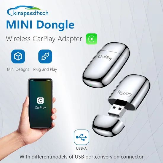 Wireless Carplay Adapter Carplay Plug and Play Automatic Connection Android Auto Adapter No Delay Online - Image 2