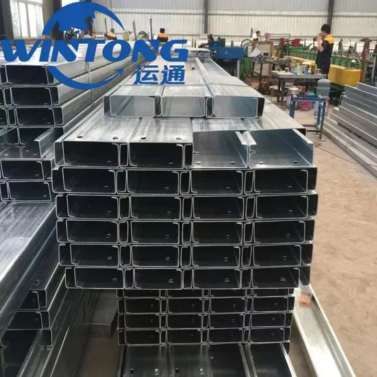 Galvanized C-Steel for Solar Mounting - Image 3