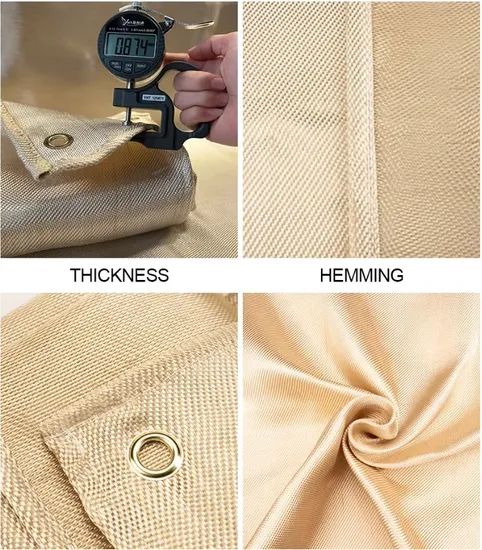 High-Temp Fireproof Fiberglass Welding Fire Blankets & Rolls - Image 6
