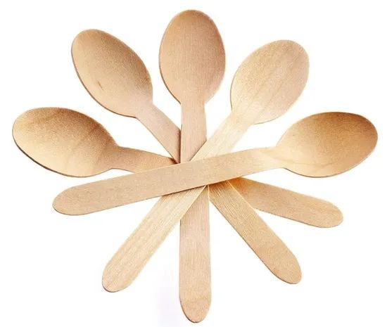 Wholesale Disposable Eco-Friendly Spoons, Biodegradable Tableware Spoons - Image 1
