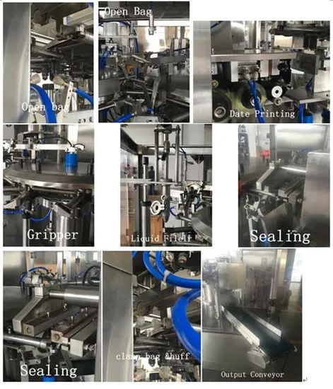 Automatic Packing Machine for Food Filling and Sealing Trademark KD Packaging Bag Usage Outpacking Model NO. GD6-200C HS Code 8422303090 - Image 4