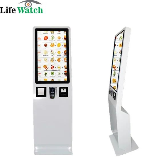 Windows Android with WiFi Touch Screen 24-27--Inch Free-Standing Touch Order Screen Self-Service Vertical Payment LCD Kiosk - Image 1