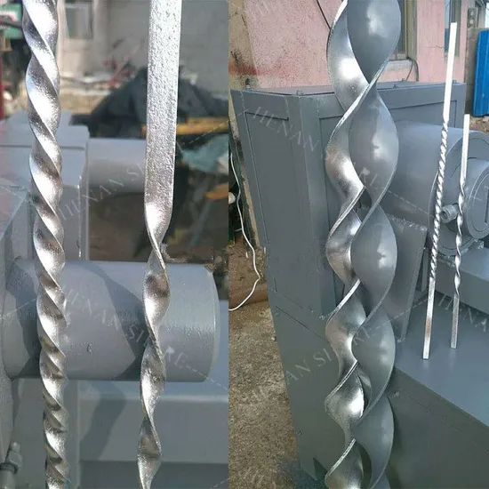 Sheet Metal Square Bar Twisting Machine Pipe Threading Machine - Image 6
