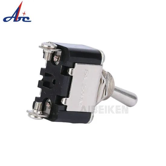 Heavy Duty 2 Screw Terminals Spst on off Latching Electric 2position Waterproof Toggle Switch - Image 3