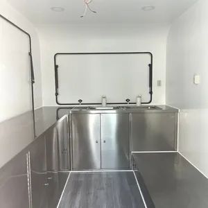 Most Popular Food Trucks with Full Kitchen Equipment Concession Trailer Coffee Shop - Image 2