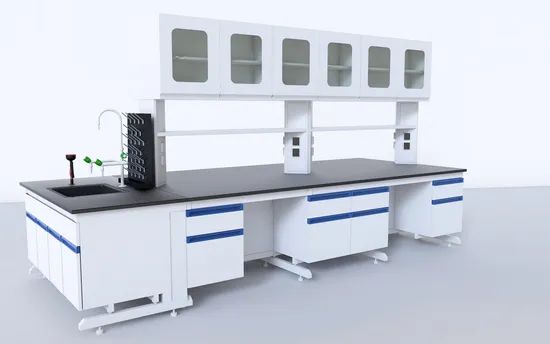 Lab Furniture Chemical Resistant Bench Color Blue Condition New Trademark Max Model NO. MAX Origin Guangzhou HS Code 9403200000 - Image 1