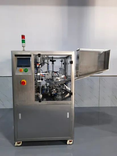 Automatic Tube loading Filling and Sealing Machine Origin China Model NO. KS-009S HS Code 842240000 Trademark KINGSUN Material Type Paste - Image 4