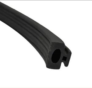Customized Abrasion Resistant Dust Rubber EPDM Weather Extrusion Sealing Profiles - Image 3
