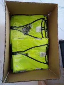 12 Pieces LED Reflective Safety Vest Trademark Aroad HS Code 3926909090 Model NO. PRV30123 Type Reflective Vest Specification XL, L, XXL - Image 5
