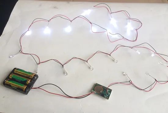 Flashing LED String LED Flashing Fairy String Lights Origin China Trademark AST Specification CE; Model NO. S-3204M Transport Package Carton - Image 5