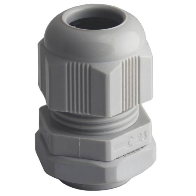 PVC Cable Gland, Size: 25 Mm Size 25 mm Material PVC Weight 10-30 g Head Shape Round Cable Diameter 4-6 - Image 1