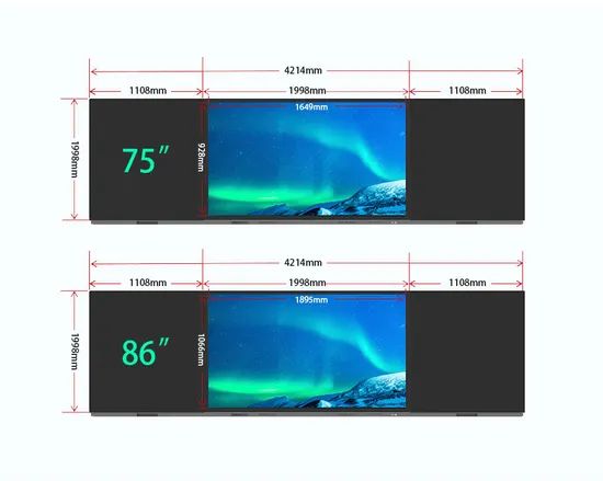 Smart Black Board 75 Inch for Public School with Dual System to Run Educational Software - Image 2