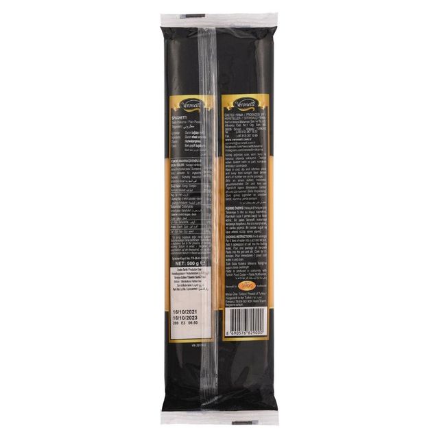 Veronelli Spaghetti Pasta 500g 100% Premium Quality Durum Wheat Macaroni Hot Sale Private Label OEM Halal ISO Certified - Image 4