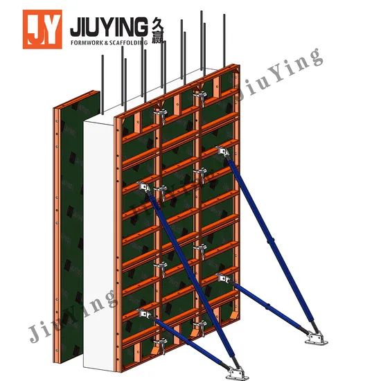 Steel Column Formwork Mold for Construction Concrete High Strength Modular Frame Reusable for Columns and Various Applications Ste - Image 5
