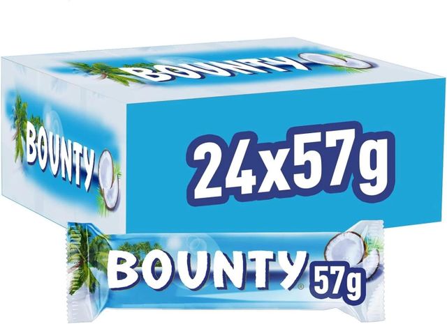 Premium Bounty 57g Chocolate Bar Rich Coconut Filled Milk Chocolate Snack Excellent Quality Wholesale Price Offer - Image 1