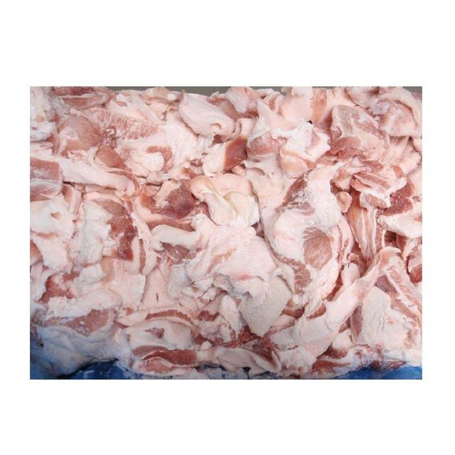 Wholesale Frozen Pork Belly Trim 50/50 - Meaty and Flavorful - 50% Lean Meat, 50% Fat Content - Image 4