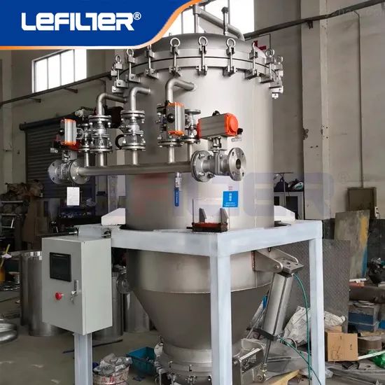 Stainless Steel Candle Filter for Ships Style Vertical Model NO. LF-80 HS Code 8421999090 Trademark lefilter Performance - Image 3