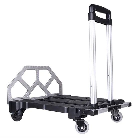 2 in 1 Solid Construction Utility Cart Pull Cargo Trailer Style Folding Trademark OEM Wheel Amount 4 Model NO. P-15 Warranty 1 - Image 3