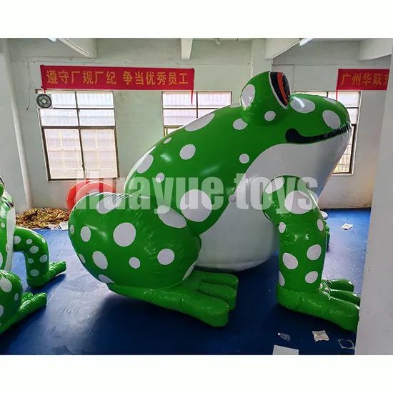 Advertising 2m Floating Inflatable Frog Model Inflatable Cartoon Animal Character Toy - Image 4