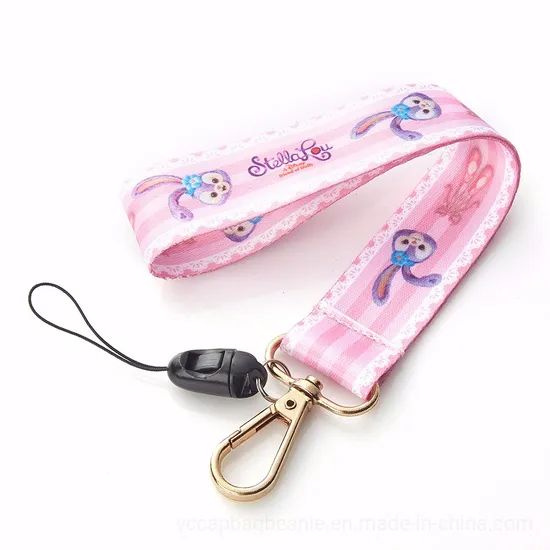 Promotional Mobile Heat Transfer Printing Lanyard Width 16mm Pattern LOGO Origin China Lanyard Strap Style Fashion Color Colorful - Image 4