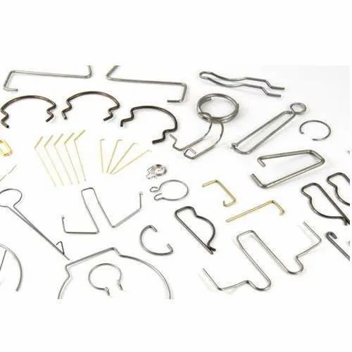Stainless Steel Silver Wire Form Clips Color Silver Brand SHREENI SPRINGS Thickness 0.2 MM TO 2.5 MM Usage/Application - Image 1