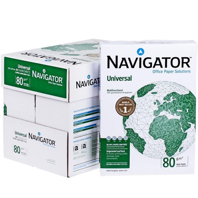 Premium Office Stock With Navigator A4 Copy Paper Bright White Sheets Secure Export Packing - Image 3