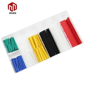 127PCS Cable Sleeve Shrink Tubing Cable Protection Wire Cover - Image 4