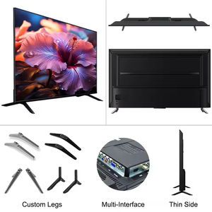 Smart LED TV 55" 65" 75" Ultra HD 4K Android 13/14 HDTV with Customizable Resolution and Built-In Speaker - Image 3