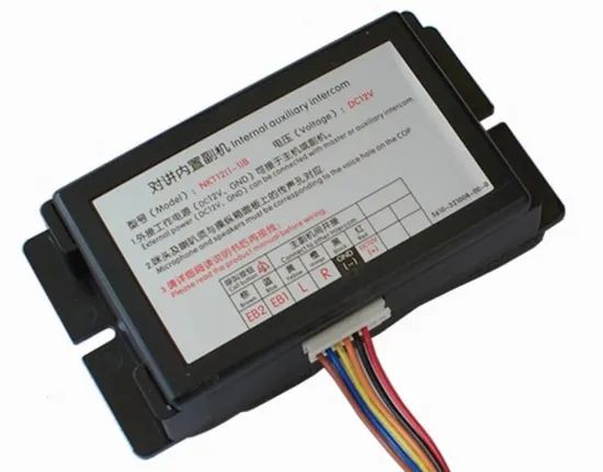 Elevator Intercom Elevator Part Home Lift Components Color White Trademark HY Origin China Persons 11-20 OEM Avaliable HS Code - Image 4