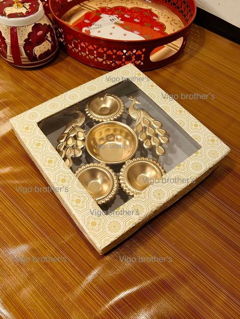 Iron Metal Decorative Urli (7" Diameter) Size 7 inch Diameter 7" Color Golden Material Iron Product Type metal Usage/Application Return - Image 1