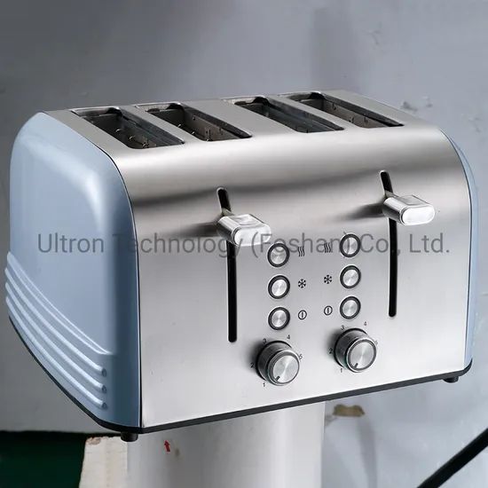 4 Slices Toaster with Stainless Steel Housing Morden design Toaster Sharp Designed Toaster - Image 4