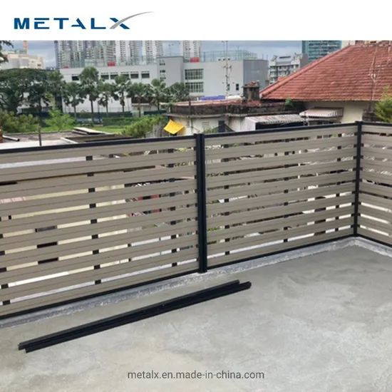 1 6good Look Privacy Fence Composite DIY Privacy Fences Panels Customized Outdoor Metal Fence Panel - Image 1