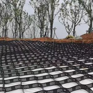 Plastic Ground Geo Grid Driveway Ground Pavers Geocell Color Black Origin China Material HDPE Trademark YiJia HS Code - Image 5