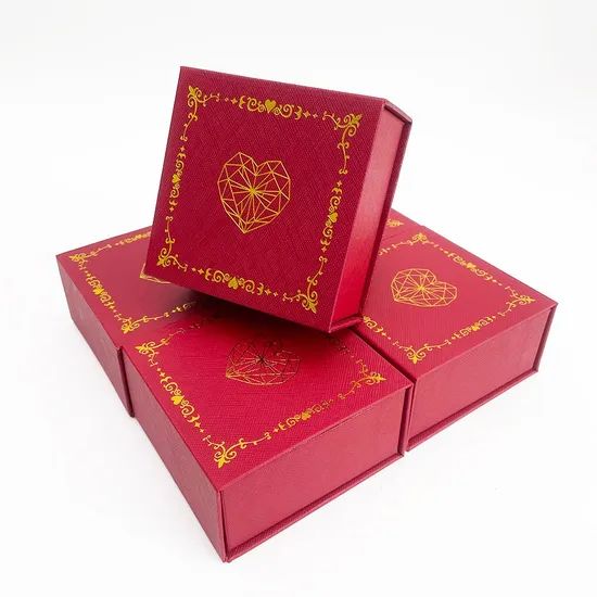 Customized Luxury Cardboard Ring Bracelet Storage Jewelry Magnet Packaging Box - Image 4