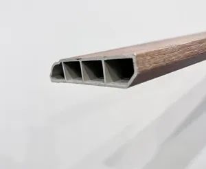 Custom Design Waterproof Plastic PVC Skirting Molding Baseboard Spc Skirting - Image 5