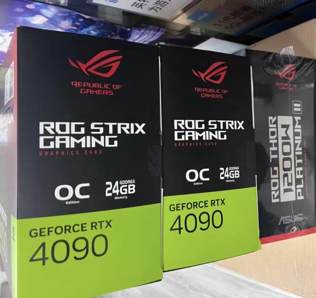 SMART-ASUS ROG STRIX NVIDIA GeForce RTX 4090 OC 24GB GDDR6X GPU Video Cards - Image 3