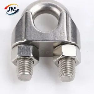 China Factory Electro Galvanized Malleable Wire Rope Clips En13411-5 DIN1142 - Image 2
