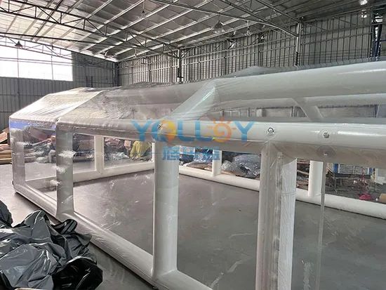 IT-352-4 Custom Air Tent 10.6mx5.6m PVC Tarpaulin 1Y MOQ100 Control Air Origin China HS Code 63062990 Color Customized Model NO. IT-352-4 - Image 4
