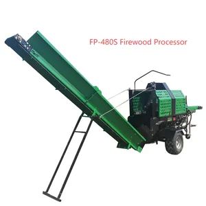 Hydraulic Log Splitter Firewood Processor Forestry Machinery - Image 3