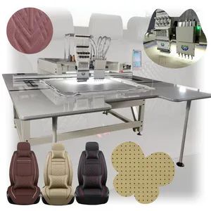 CNC Leather Punching Machine Sewing Automatic Embroidery Machine Computerized - Image 1