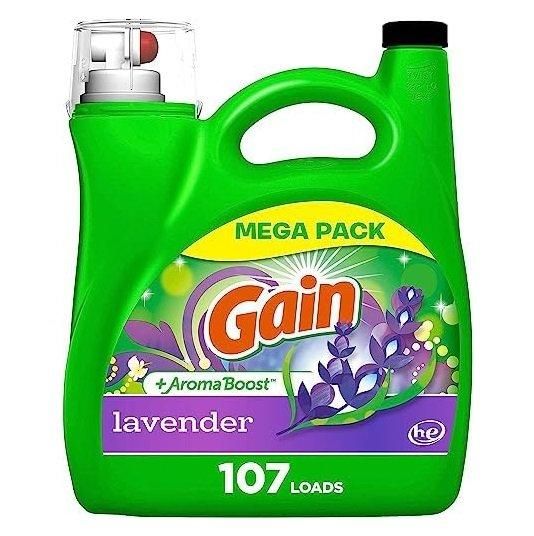 Wholesale Gain + Aroma Boost Laundry Detergent Liquid Soap, Island Fresh Scent, 107 Loads - Image 3
