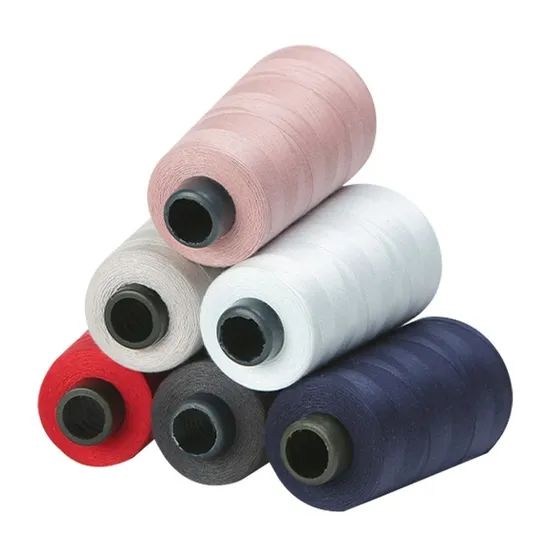 OEM Custom Bags Shoes Cotton Core Poly Thread Col Dtm Origin China Pattern Dyed MOQ 500cones Type Fancy Yarn Trademark - Image 4