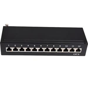 CAT6 12 Ports RJ45 Network Patch Panel Type IDF Origin China Trademark OEM Usage STP, UTP Connector RJ45 Color as Request - Image 5