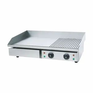 Stainless Steel Table Top Flat Electric Griddles - Image 4
