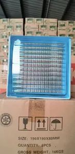 Art Glass Colored and Clear Glass Blocks - Image 4