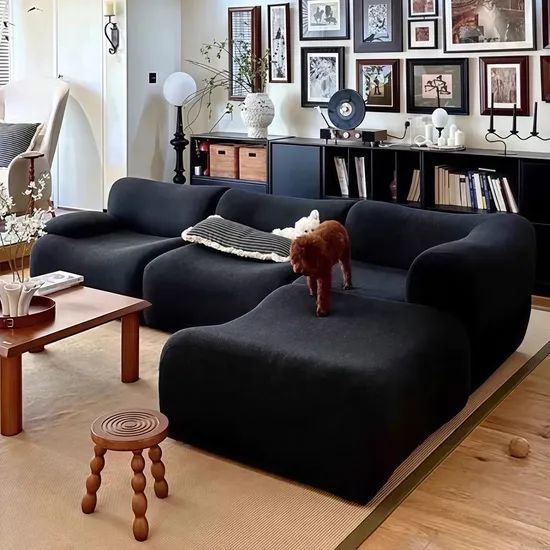 Compressed 3 Seats Leather Furniture Competitively Priced Vacuum Compression Sofa Cop-6 - Image 3