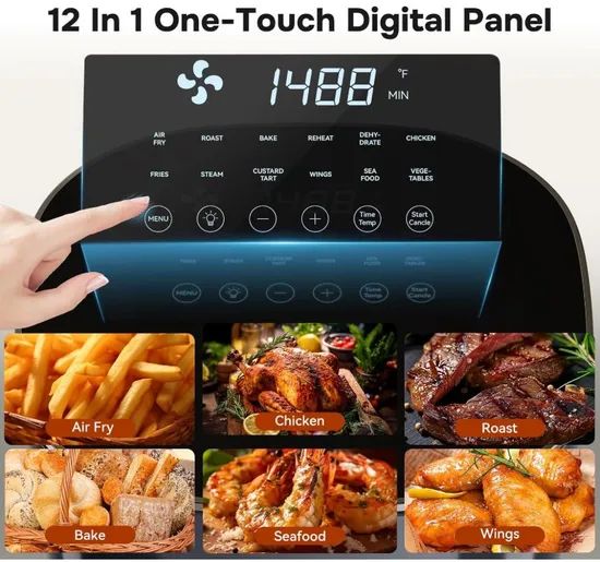 Advanced Function Digital Air Fryer Kitchen Tool Air Fryer - Image 3