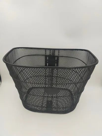 Popular Front Steel Mesh Bicycle Basket Trademark ODM Model NO. BB-002 HS Code 73262090 Certification CE Origin Xingtai - Image 4